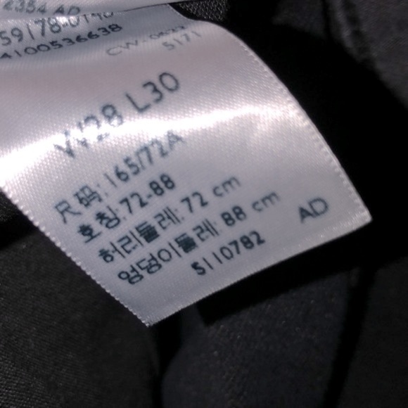 Levi’s black grey means jean slim cut size 28/30 - Picture 9 of 10